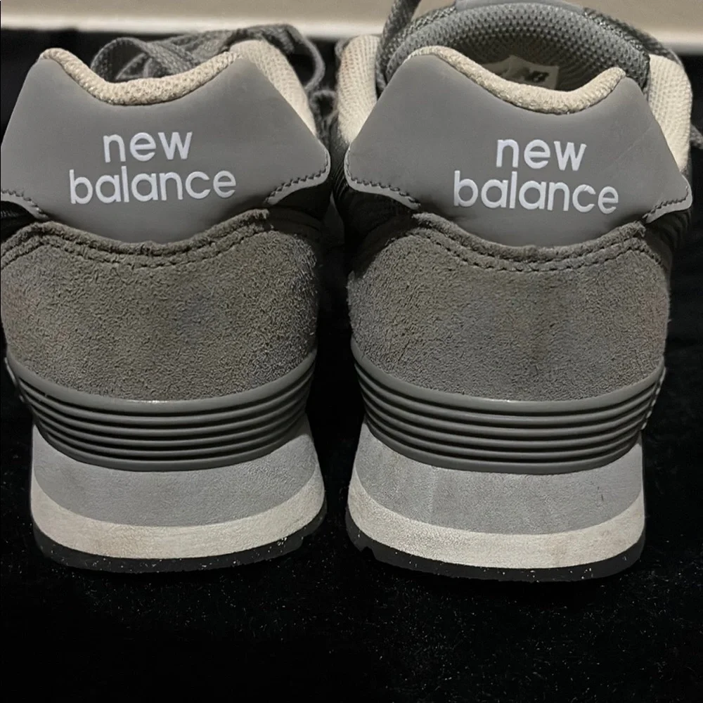 New Balance Men's Gray Sneakers - Picture 5 of 6